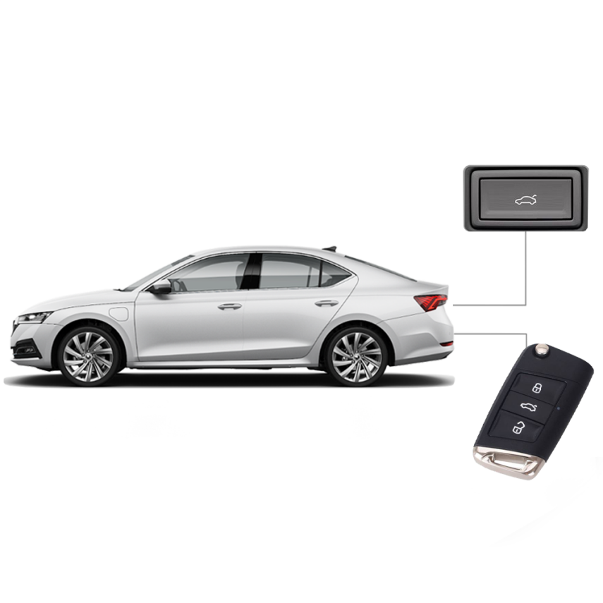 CRV-00655 Skoda Octavia Elektrikli Bagaj Sistemi (2017-2019) - 2