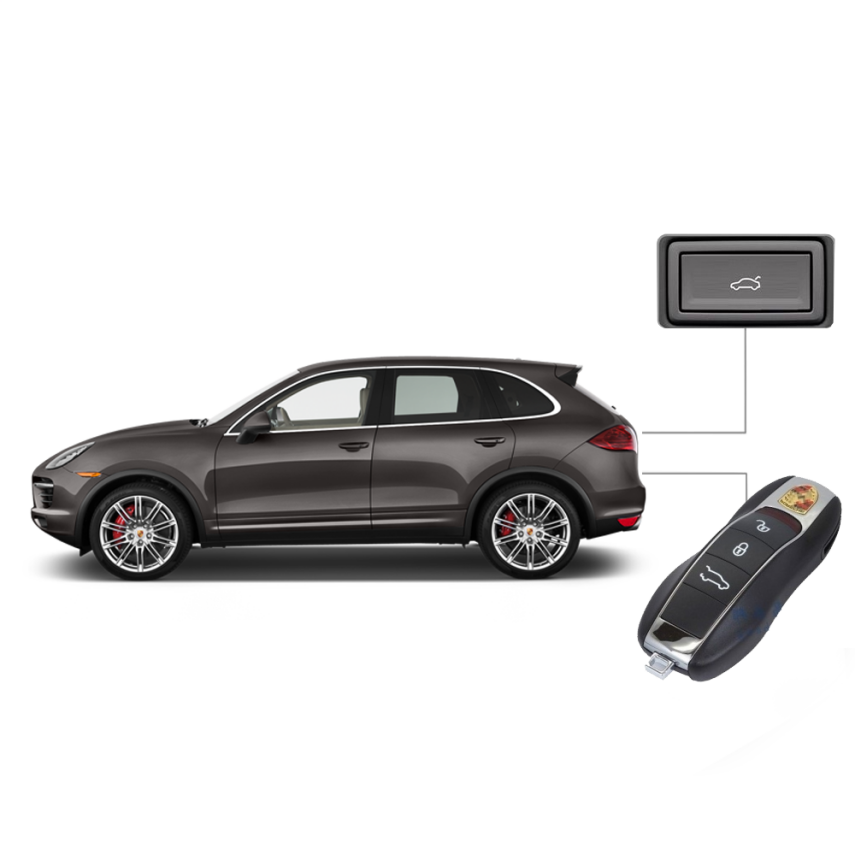 CRV-00775 Porsche Cayanne Porsche Cayenne Elektrikli Bagaj Sistemi (2011-2017) - 2