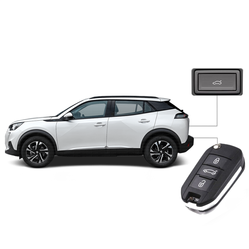 CRV-00835 Peugeot 2008 Peugeot 2008 Elektrikli Bagaj Sistemi (2019-2024) - 2