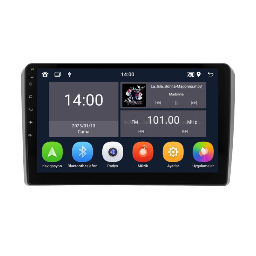 CRV-4010XD Audi A3 Android Multimedya Sistemi (2005-2012) - 2