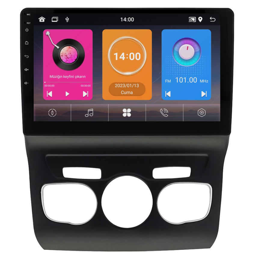 CRV-4071XAA Citroen C4 Android Multimedya Sistemi (2011-2019) CRV-4071XAA - 2