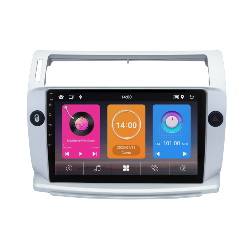 CRV-4072XAA Citroen C4 Android Multimedya Sistemi (2005-2011) CRV-4072XAA - 1