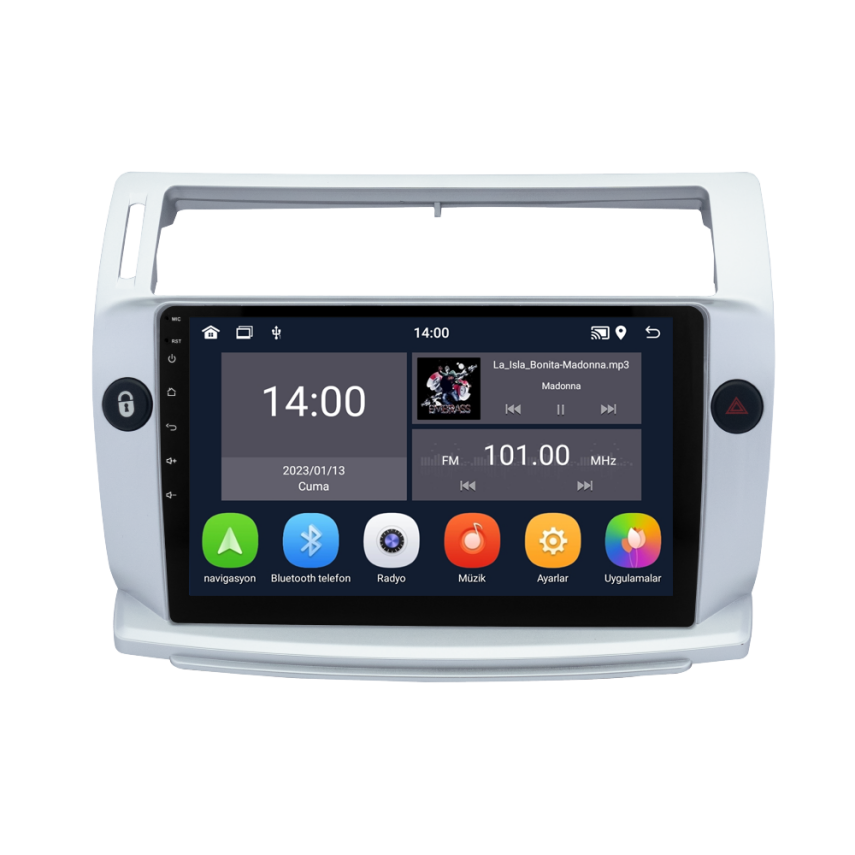 CRV-4072XD Citroen C4 Android Multimedya Sistemi (2005-2011) - 2