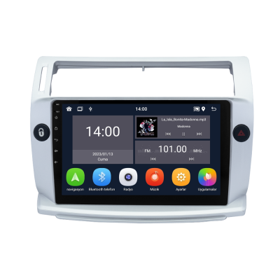 CRV-4072XD Citroen C4 Android Multimedya Sistemi (2005-2011) - 1