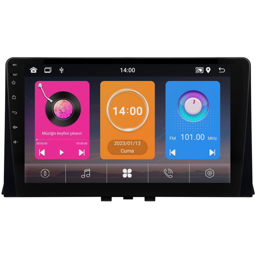 CRV-4073XAA Citroen Berlingo Android Multimedya Sistemi (2019-2023) CRV-4073XAA - 1