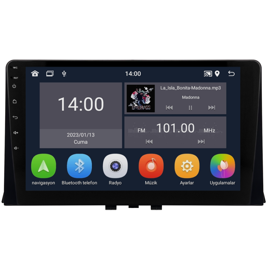 CRV-4073XD Citroen Berlingo Android Multimedya Sistemi (2019-2023) CRV-4073XD - 1