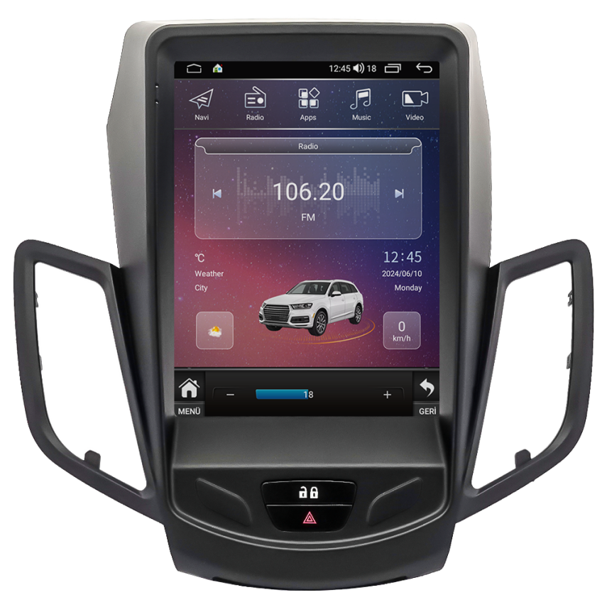 CRV-4126XAAT Ford Fiesta Android Multimedya Sistemi (2010-2017) CRV-4126XAA - 1