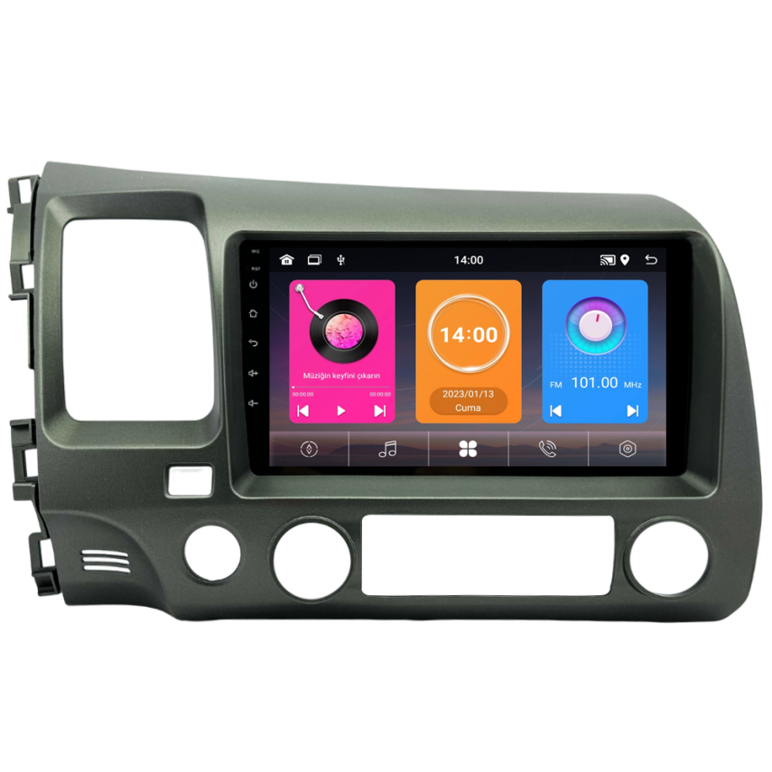 CRV-4145XAA FD6 Honda Civic FD6 Android Multimedya Sistemi (2007-2012) CRV-4145XAA - 2