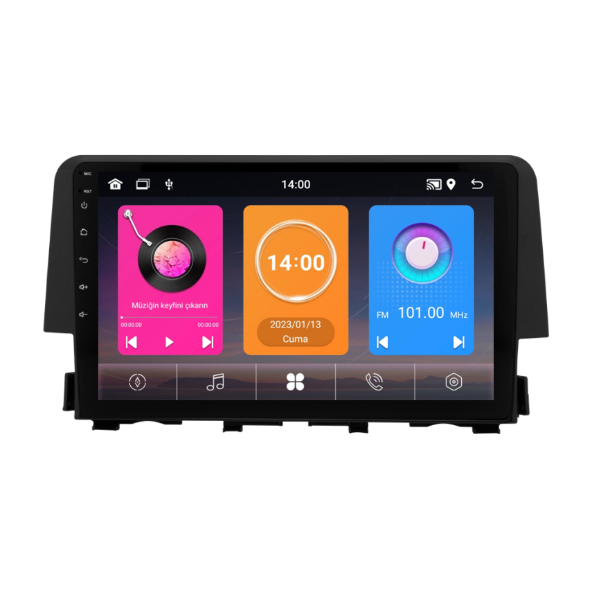 CRV-4146XAA Honda Civic FC5 Android Multimedya Sistemi (2016-2021) CRV-4146XAA - 2