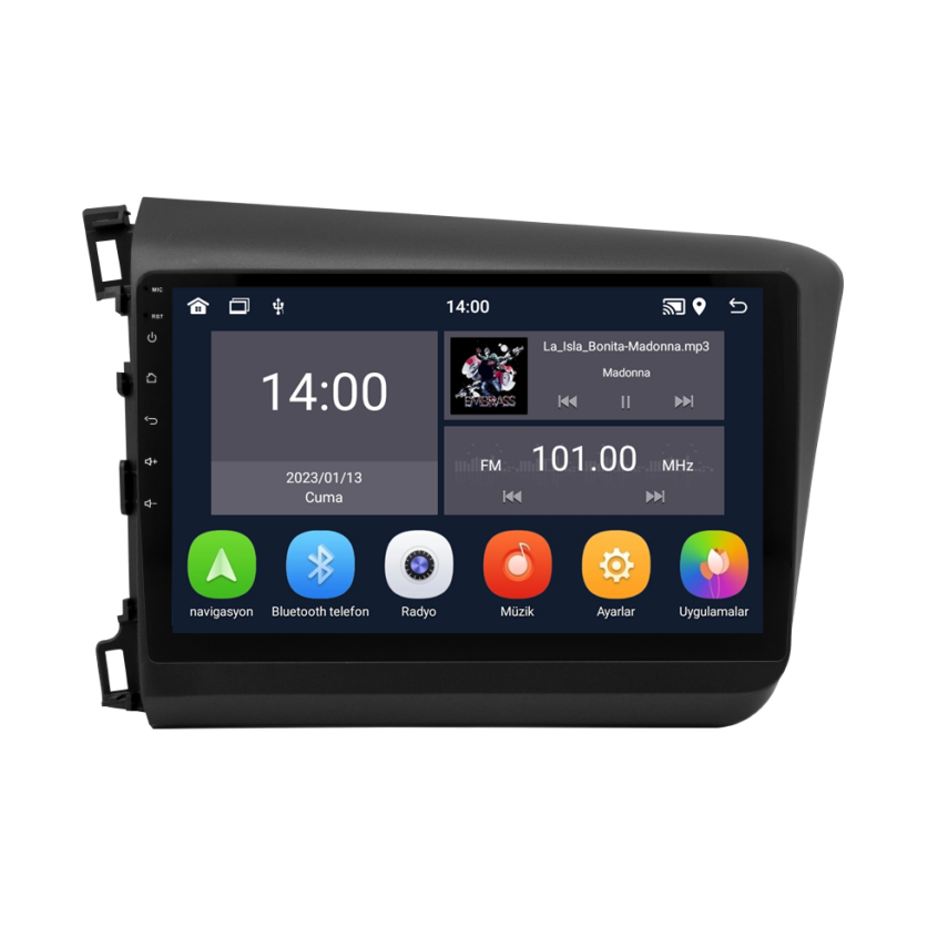 CRV-4147XD Honda Civic FB7 Android Multimedya Sistemi (2012-2016) - 1
