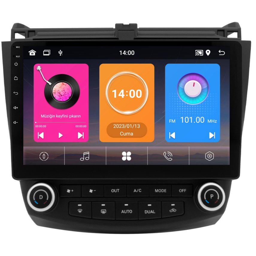 CRV-4148XAA Honda Accord Android Multimedya Sistemi (2003-2008) CRV-4148XAA - 1