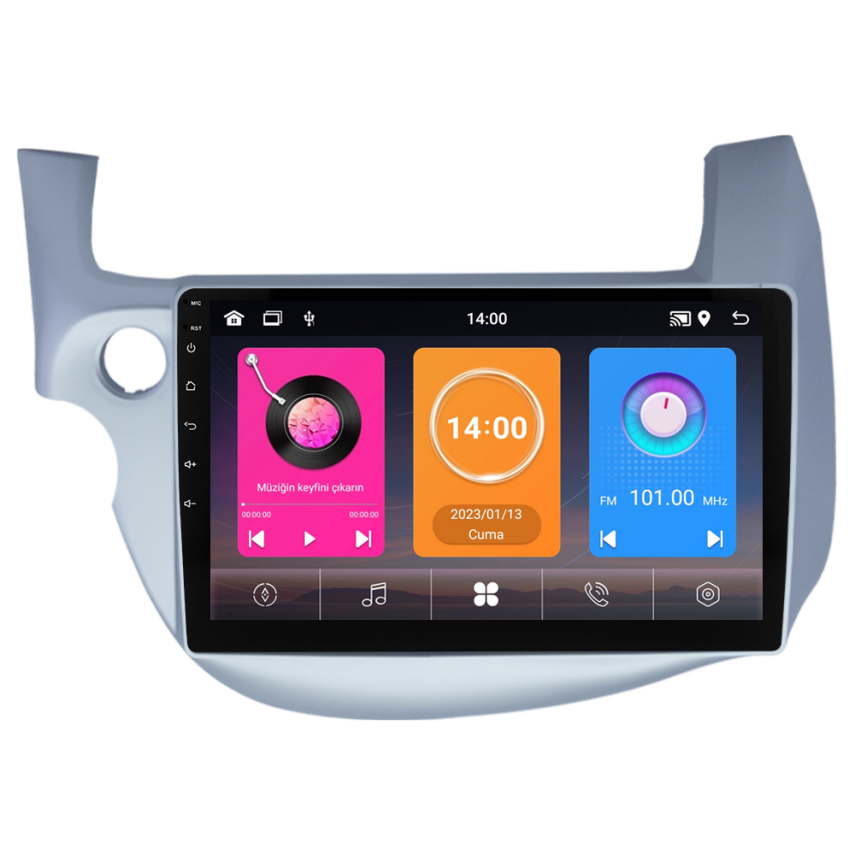 CRV-4151XAA Honda Jazz Android Multimedya Sistemi (2009-2014) CRV-4151XAA - 1