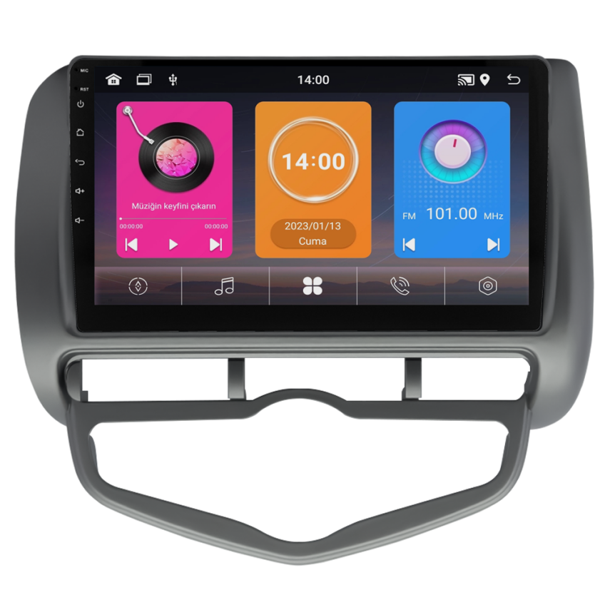 CRV-4157XAA Honda City Android Multimedya Sistemi (2006-2009) CRV-4157XAA - 1