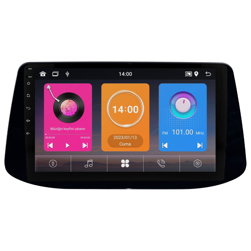 CRV-4270XAA Hyundai i30 Android Multimedya Sistemi (2017-2020) CRV-4270XAA - 1