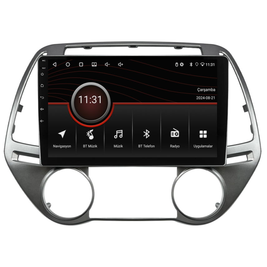 CRV-4285XR Hyundai I20 Android Multimedya Sistemi (2008-2012) CRV-4285XR - 1