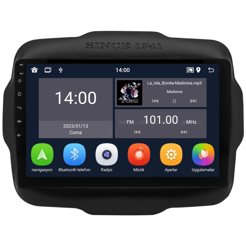 CRV-4301XD Jeep Renegade Android Multimedya Sistemi (2014-2023) - 1