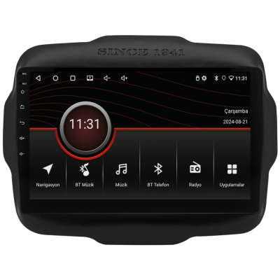 CRV-4301XR Jeep Renegade Android Multimedya Sistemi (2014-2023) CRV-4301XR - 1