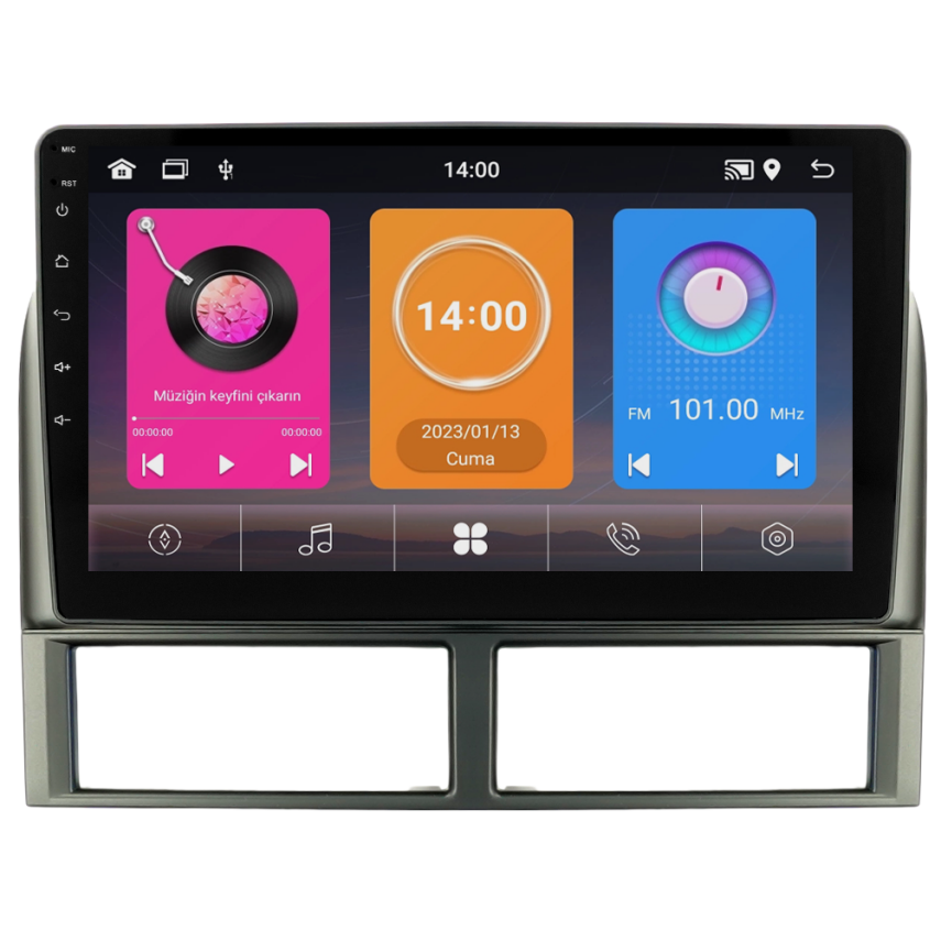 CRV-4305XAA Jeep Cherokee Android Multimedya Sistemi (1999-2005) CRV-4305XAA - 1