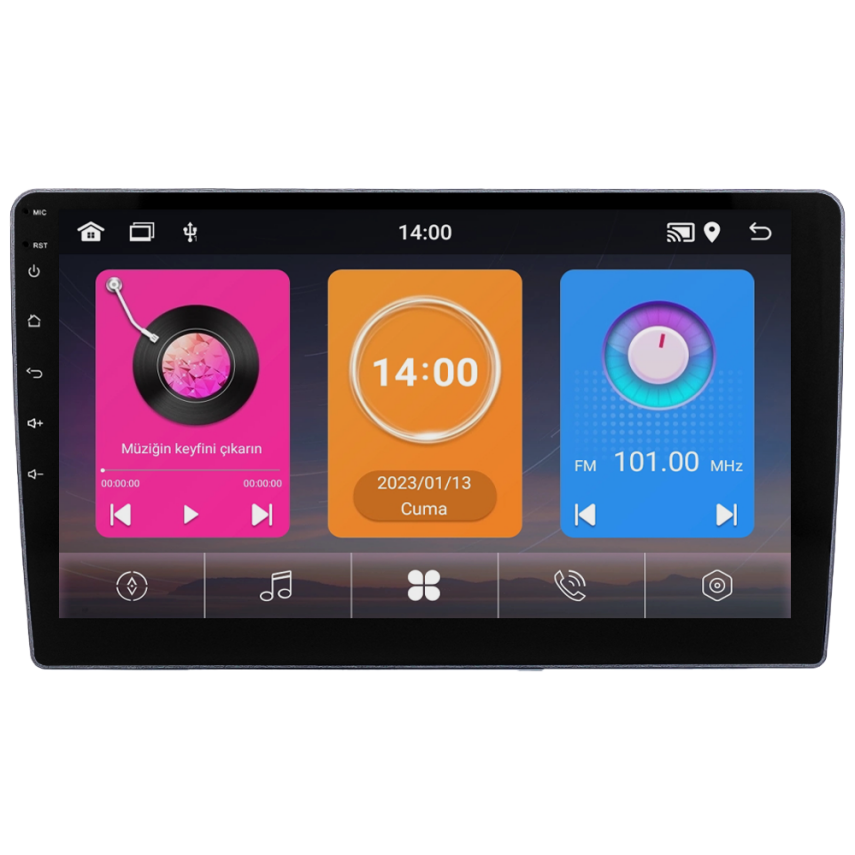 CRV-4308XAA V Kia Venga Android Multimedya Sistemi (2010-2012) CRV-4308XAA - 1