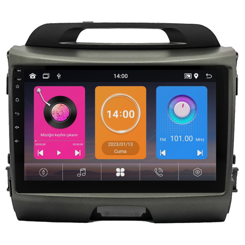 CRV-4315XAA Kia Sportage Android Multimedya Sistemi (2011-2015) CRV-4315XAA - 1