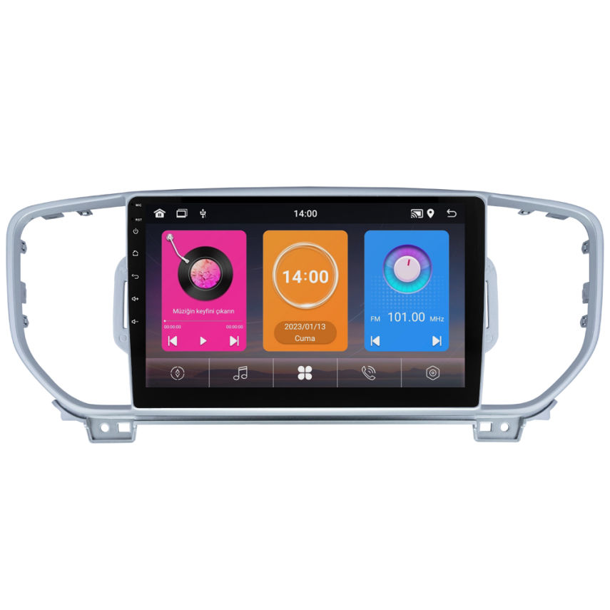CRV-4316XAA Kia Sportage Android Multimedya Sistemi (2016-2018)CRV-4316XAA - 1