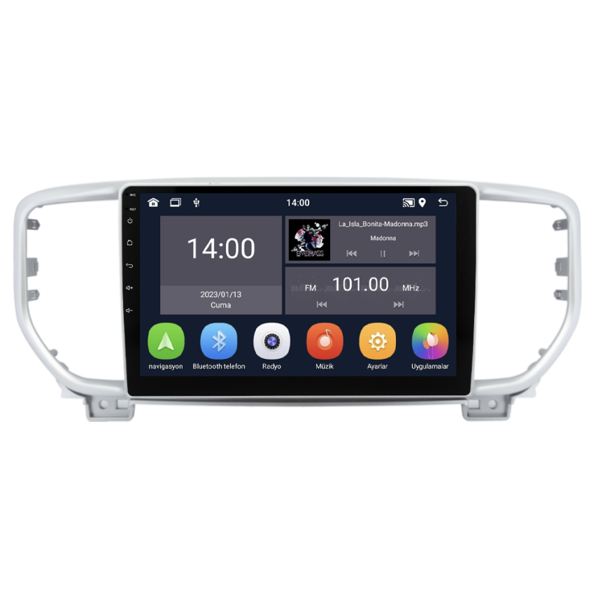 CRV-4319XD Kia Sportage Android Multimedya Sistemi (2019-2021) - 2