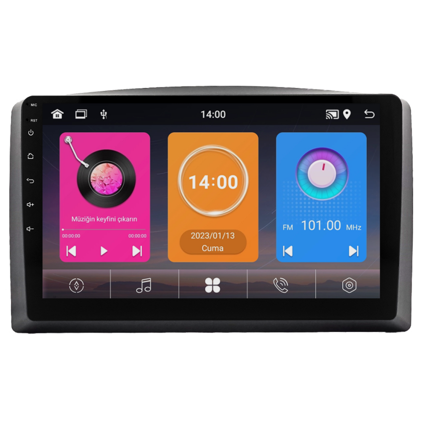 CRV-4344XAA Mercedes Vito Android Multimedya Sistemi (2018-2024) CRV-4344XAA - 1