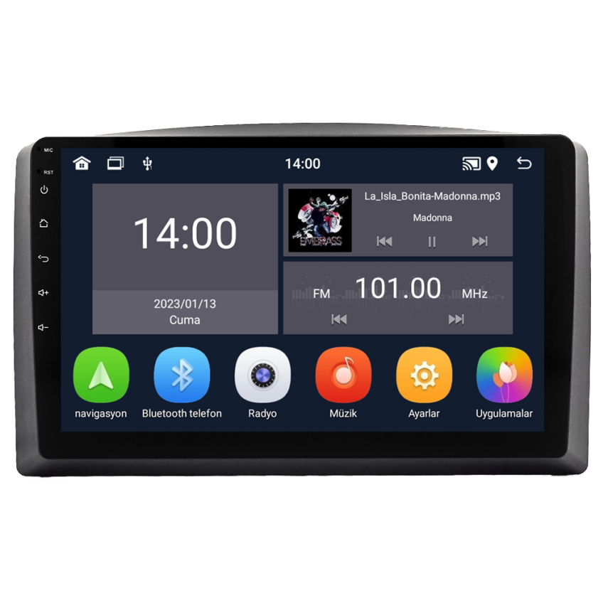 CRV-4344XD Mercedes Vito Android Multimedya Sistemi (2018-2024) - 1