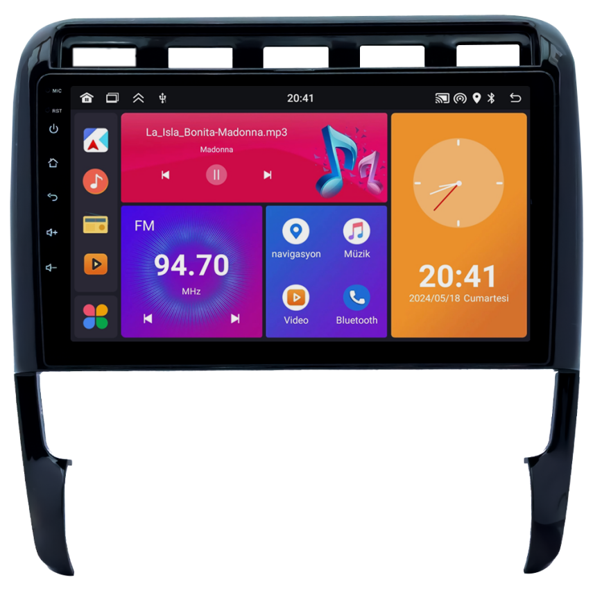 CRV-4348XP Porsche Cayenne Android Multimedya Sistemi (2006-2011) CRV-4348XP - 2