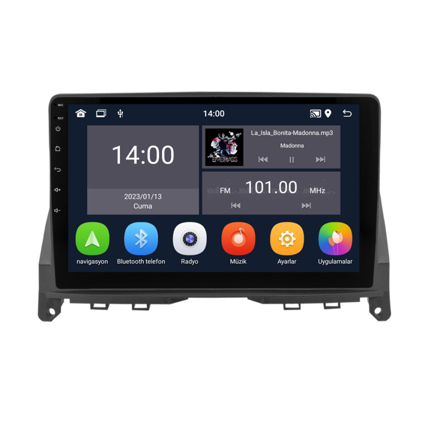 CRV-4352XD Mercedes C Serisi W204 Android Multimedya Sistemi (2005-2011) - 2
