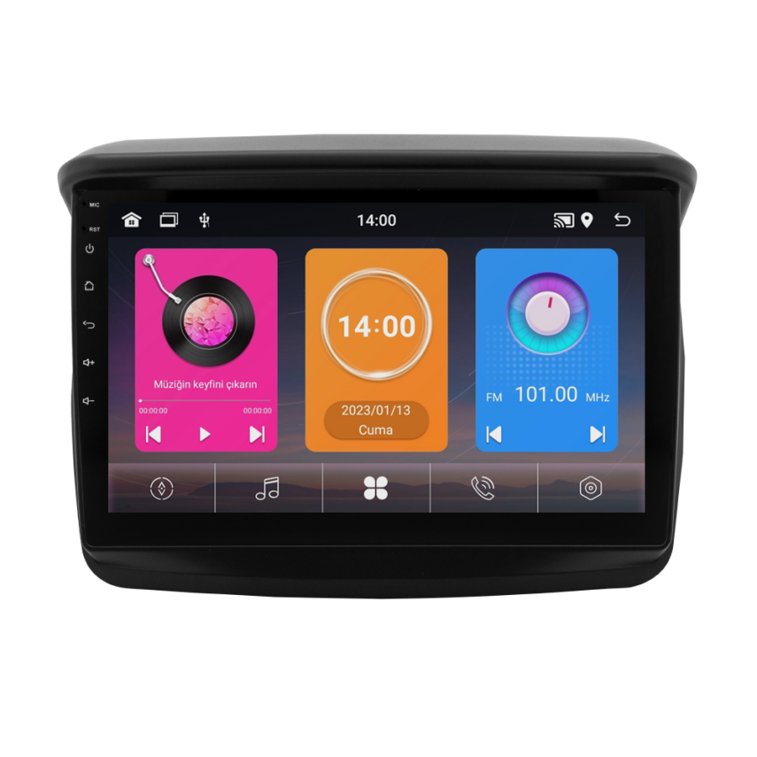CRV-4361XAA Mitsubishi L200 Android Multimedya Sistemi (2008-2014) CRV-4361XAA - 1