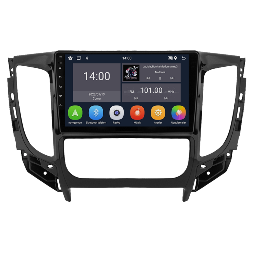 CRV-4363XD Mitsubishi L200 Android Multimedya Sistemi (2015-2019) CRV-4363XD - 1