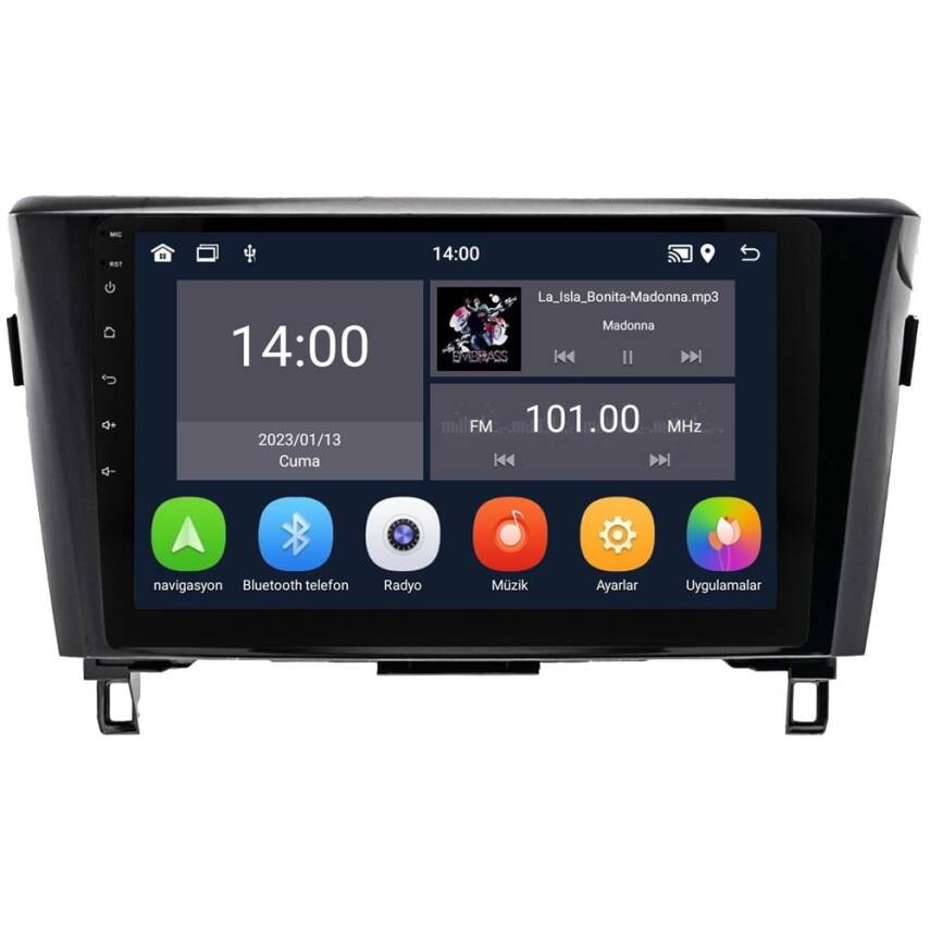 CRV-4372XD Xtrail Nissan X-Trail Android Multimedya Sistemi (2014-2020) CRV-4372XD - 1