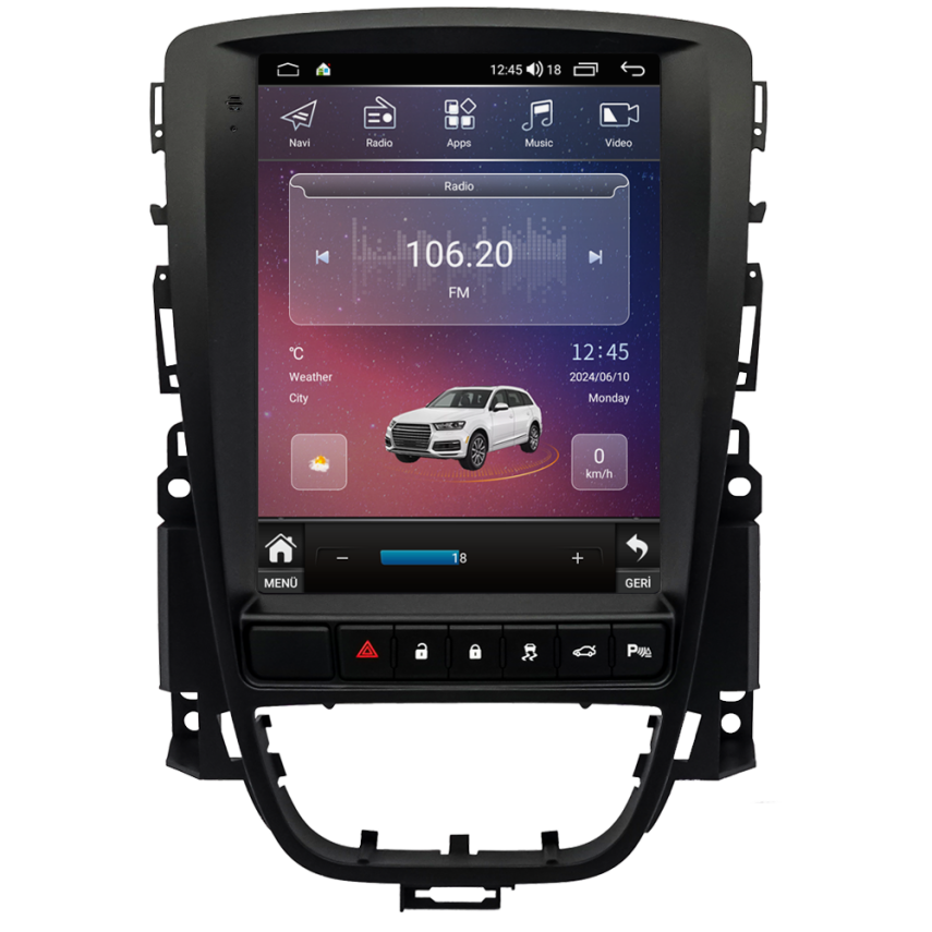 CRV-4381XAA Opel Astra J Android Multimedya Sistemi (2010-2019) CRV-4381XAA - 1