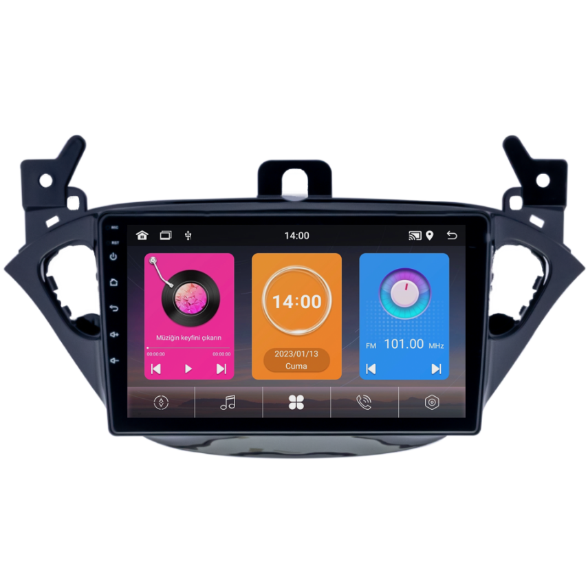 CRV-4403XAA Opel Corsa E Android Multimedya Sistemi (2015-2019) CRV-4403XAA - 2