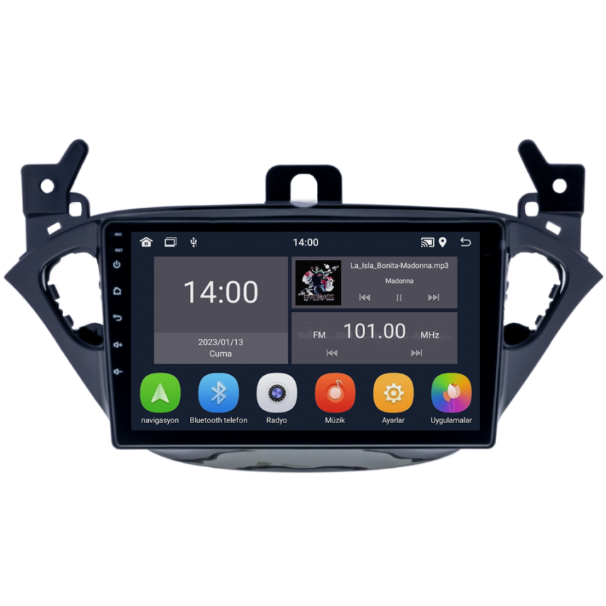 CRV-4403XD Opel Corsa E Android Multimedya Sistemi (2015-2019) CRV-4403XD - 2