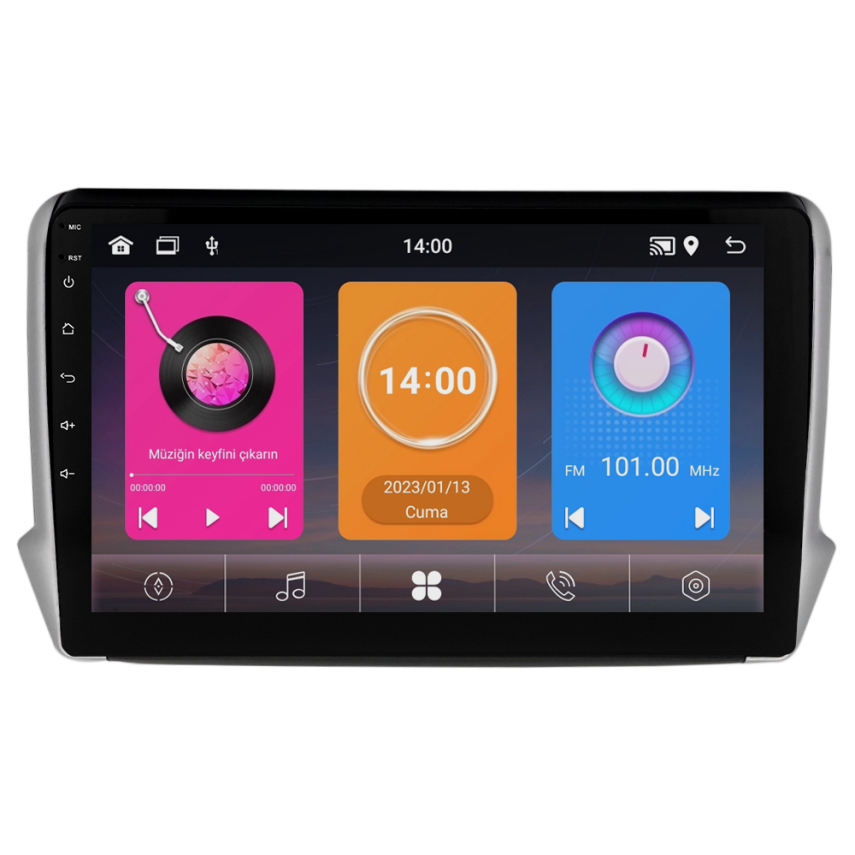 CRV-4420XAA Peugeot 208 Android Multimedya Sistemi (2013-2021) CRV-4420XAA - 1