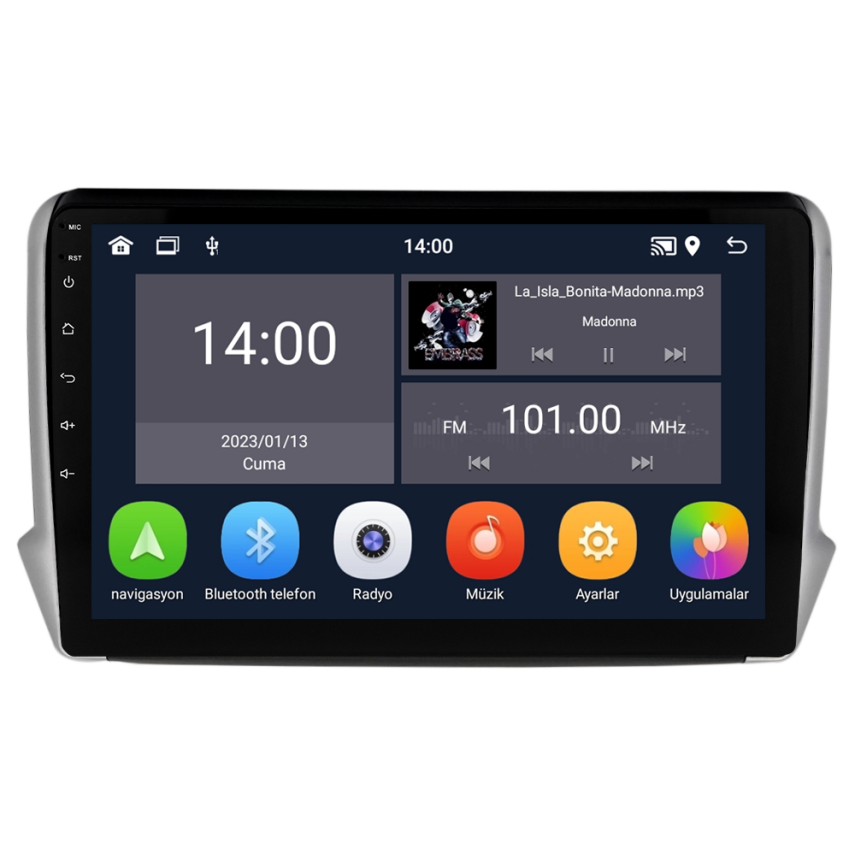 CRV-4420XD 2008 Peugeot 2008 Android Multimedya Sistemi (2013-2021) CRV-4420XD - 2