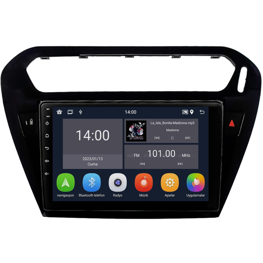 CRV-4425XD SC-ELYSEE Citroen C-Elysee Android Multimedya Sistemi (2012-2024) CRV-4425XD - 1