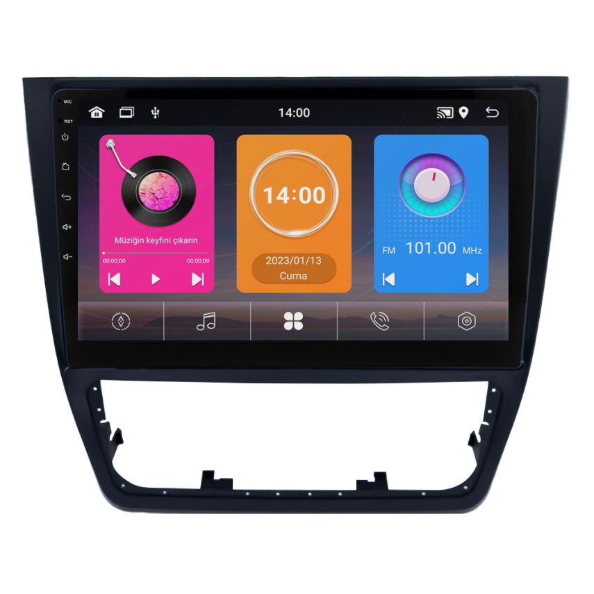 CRV-4486XAA Skoda Yeti Android Multimedya Sistemi (2010-2017) CRV-4486XAA - 2