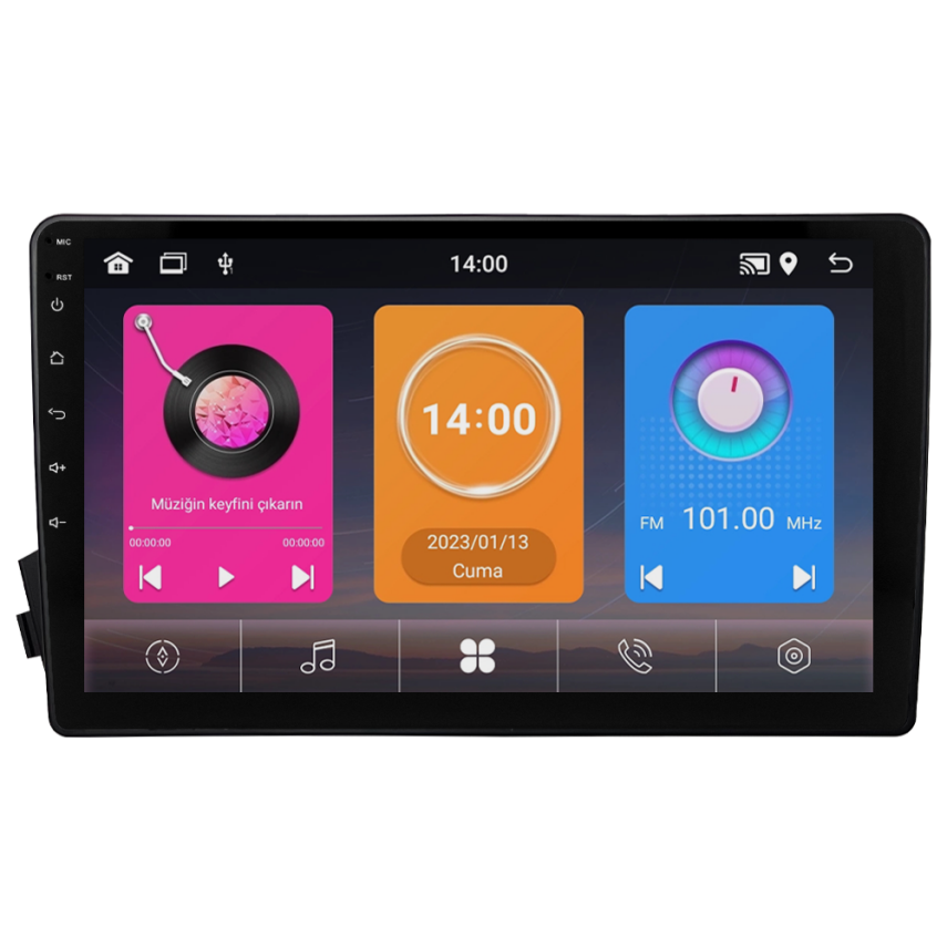 CRV-4500XAA Ssangyong Kyron Android Multimedya Sistemi (2008-2013) CRV-4500XAA - 1