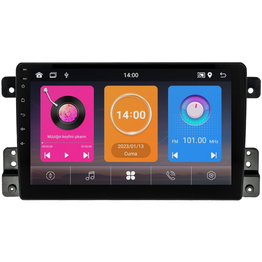 CRV-4510XAA Suzuki Vitara Android Multimedya Sistemi (2006-2012) CRV-4510XAA - 2