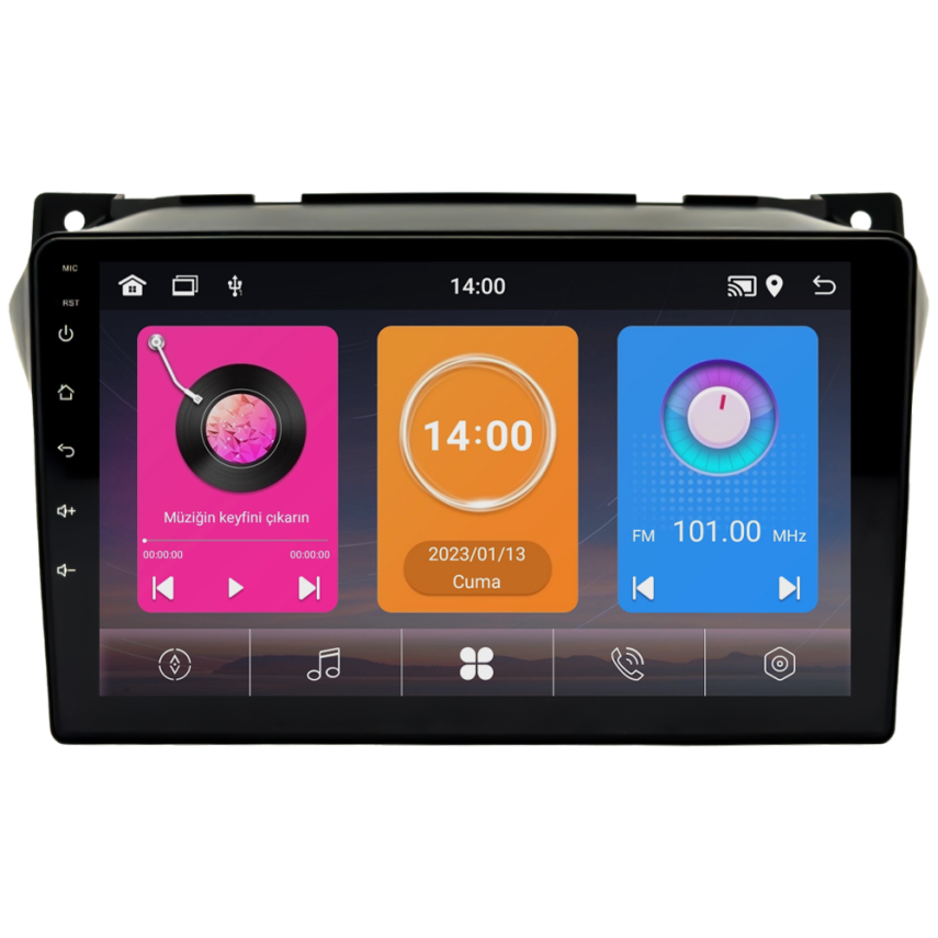 CRV-4518XAA Suzuki Alto Android Multimedya Sistemi (2010-2011) CRV-4518XAA - 2