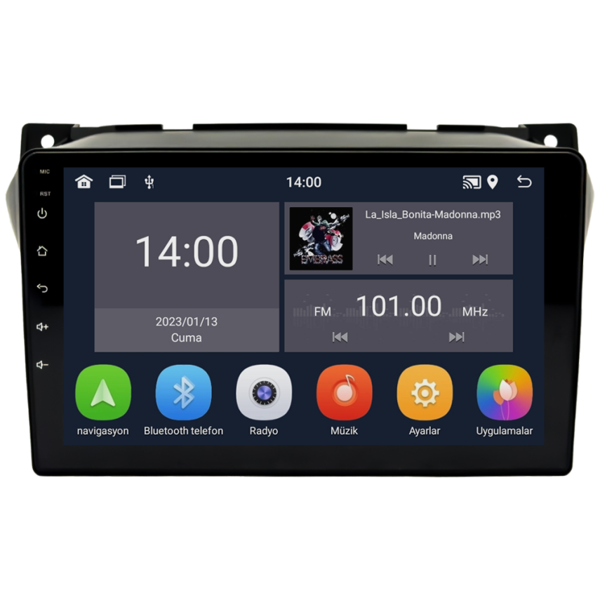 CRV-4518XD Suzuki Alto Android Multimedya Sistemi (2010-2011) CRV-4518XD - 2