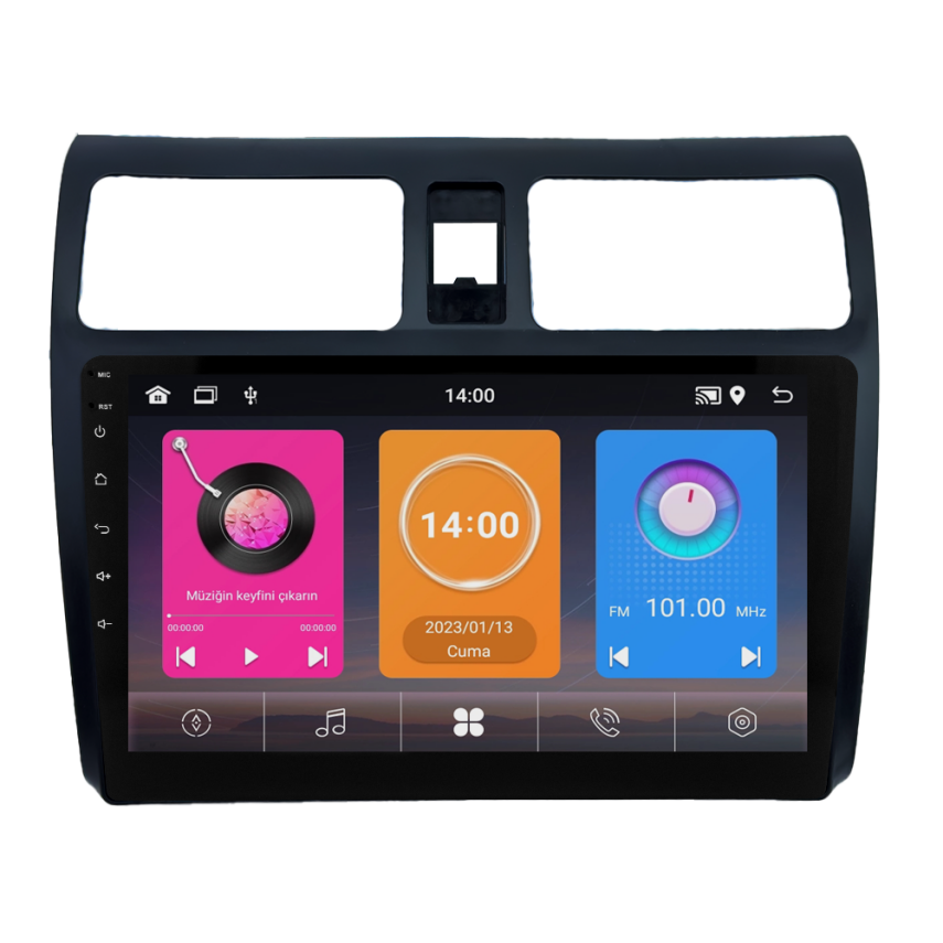 CRV-4520XAA Suzuki Swift Android Multimedya Sistemi (2006-2010) CRV-4520XAA - 2