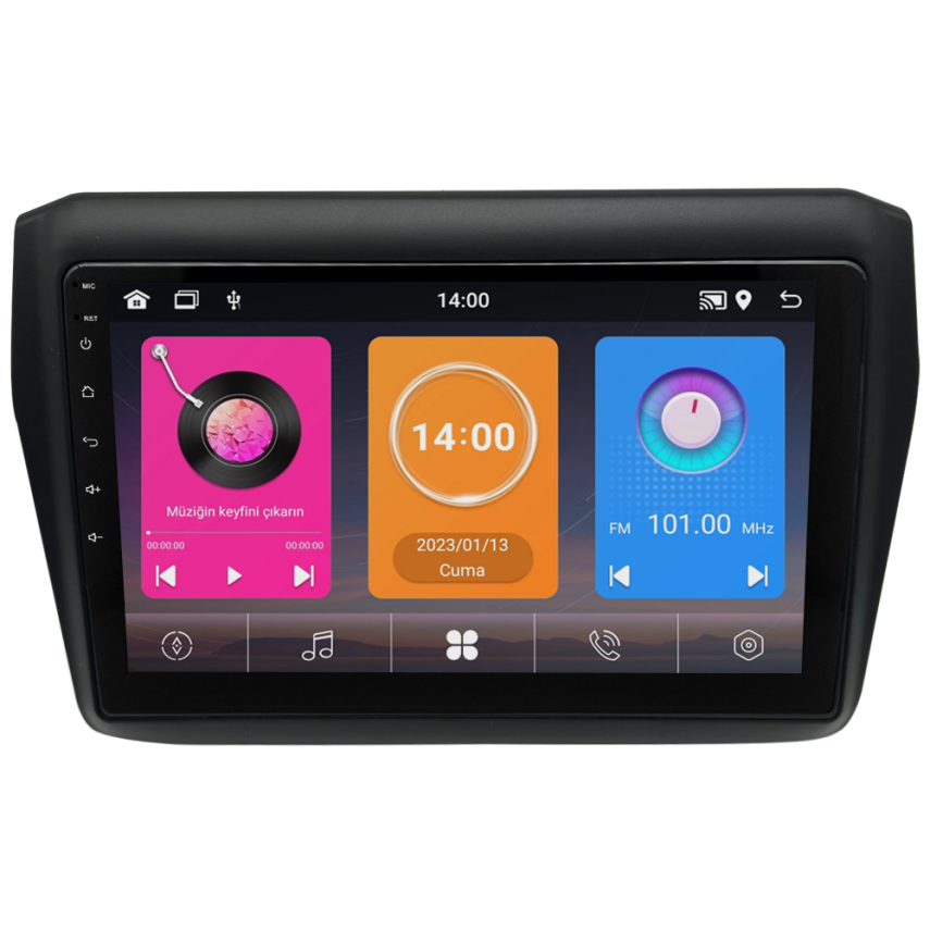 CRV-4521XAA Suzuki Swift Android Multimedya Sistemi (2018-2024) CRV-4521XAA - 1