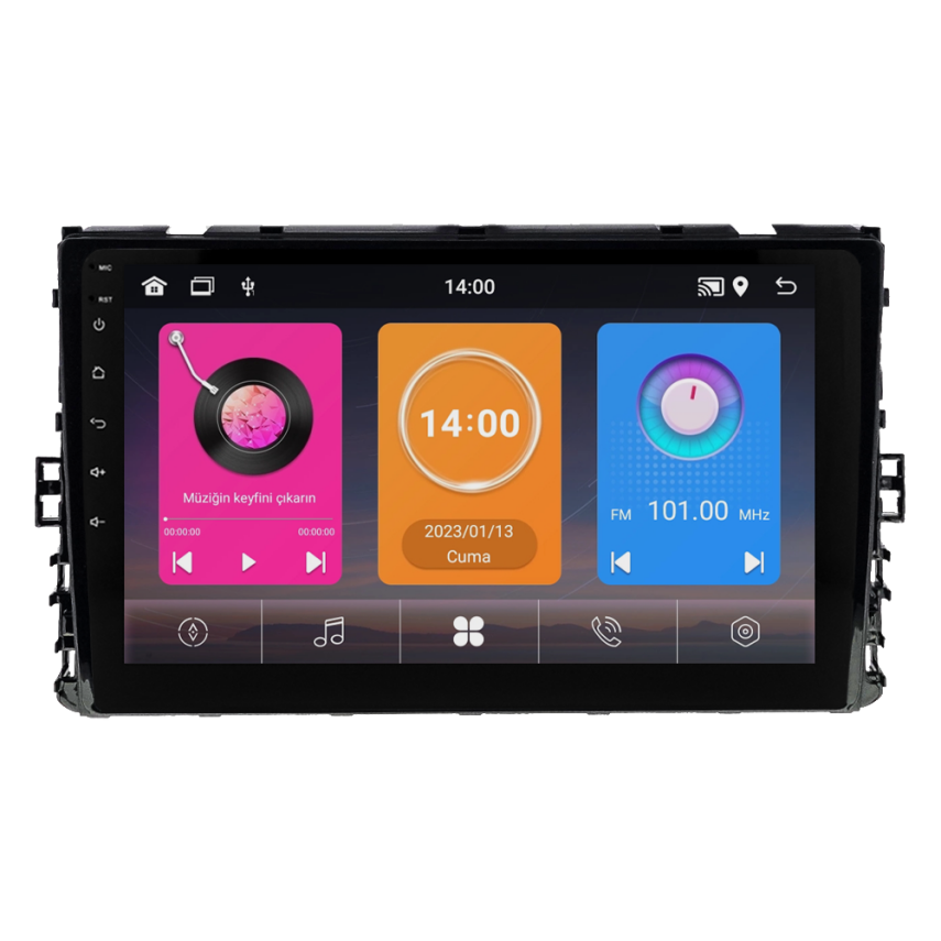 CRV-4579XAA TRANSPORTER Volkswagen Transporter Android Multimedya Sistemi (2019-2024) CRV-4579XAA - 1