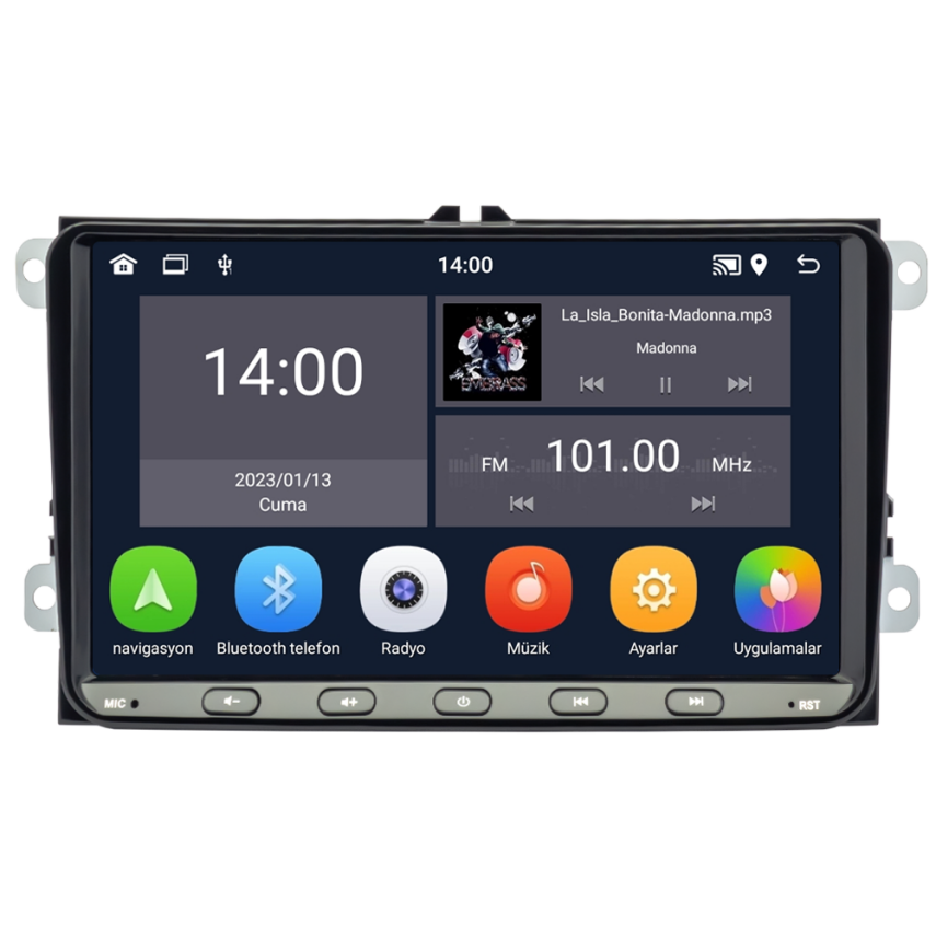 CRV-4580XD ROOMSTER Skoda Roomster Android Multimedya Sistemi (2007-2017) - 2