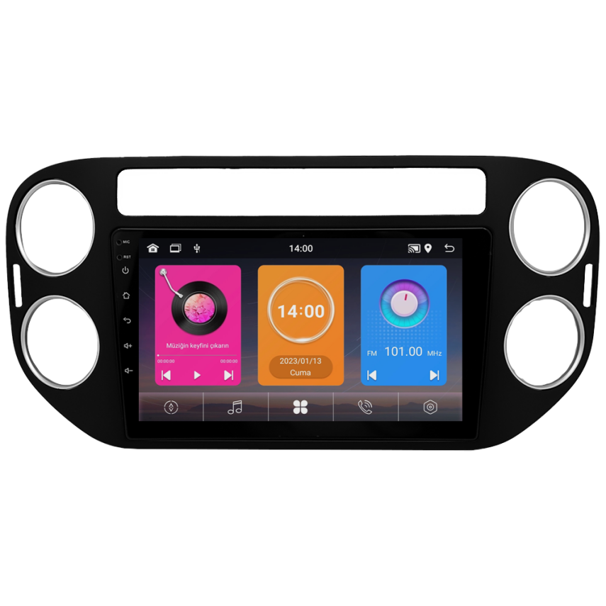 CRV-4581XAA Volkswagen Tiguan Android Multimedya Sistemi (2008-2016) CRV-4581XAA - 1