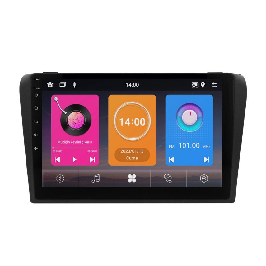 CRV-4590XAA Mazda 3 Android Multimedya Sistemi (2004-2009) CRV-4590XAA - 1